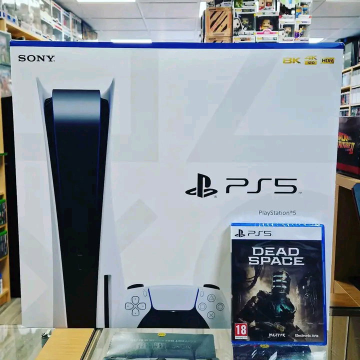 PlayStation 5 Numérique 1To + 01 Jeux _0
