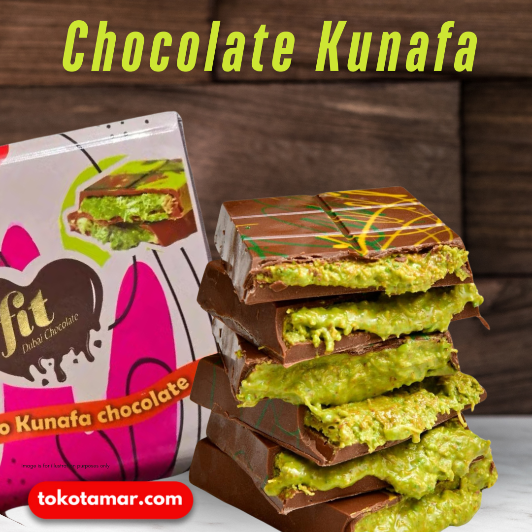 چوكلت كونفا ڤيستاچياو    Chocolate Kunafa Pistachio By Fix Dubai