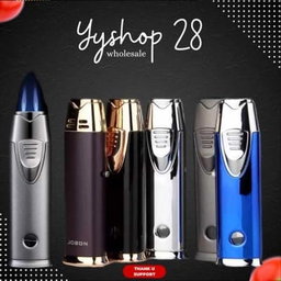JOBON Double Jet Flame Torch Lighter ZB-980