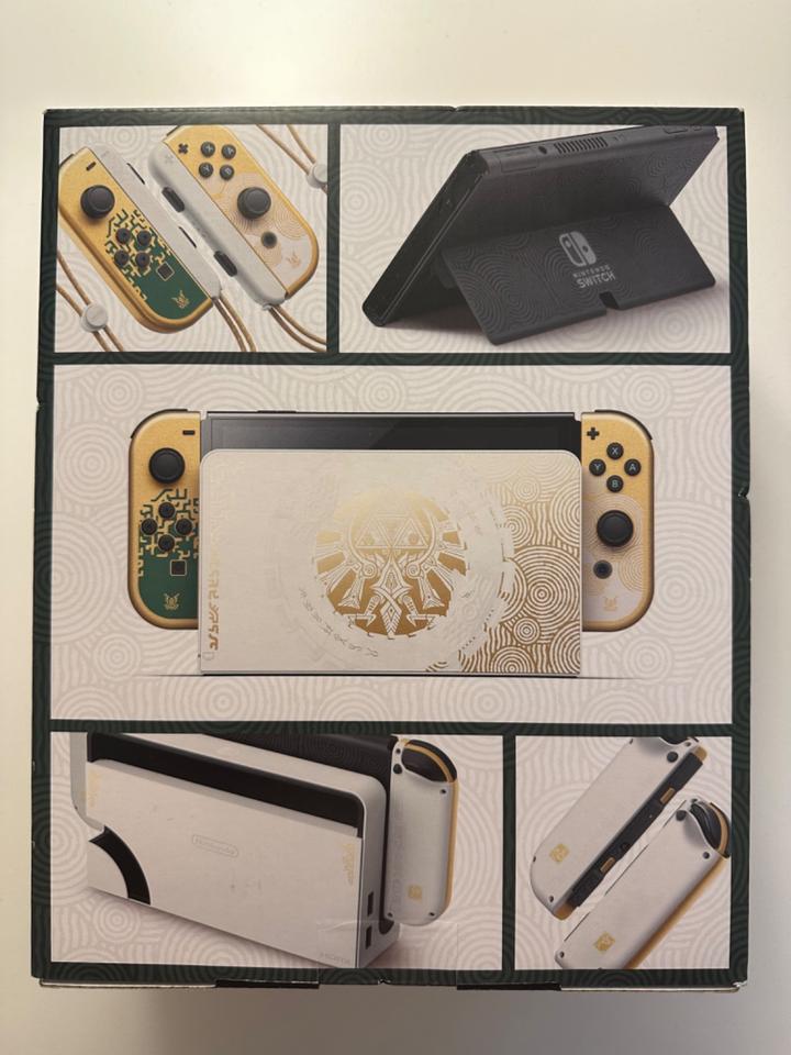 Nintendo Switch – Modèle OLED Édition Zelda (Nouveau)_1