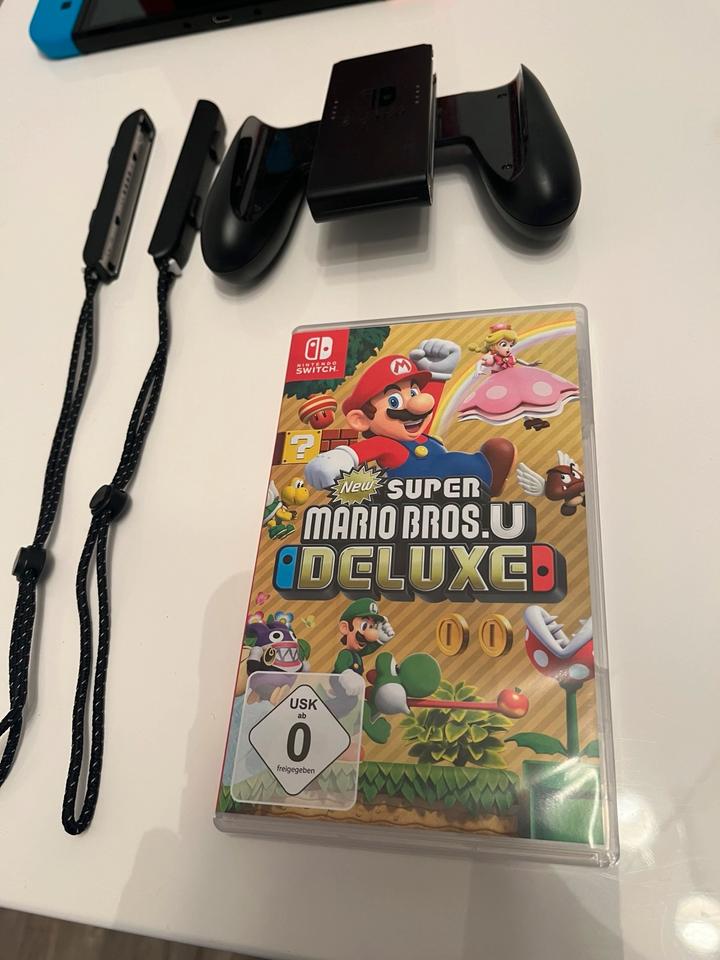 Nintendo Switch Oled Édition Rouge et Bleu (Occasion)_2