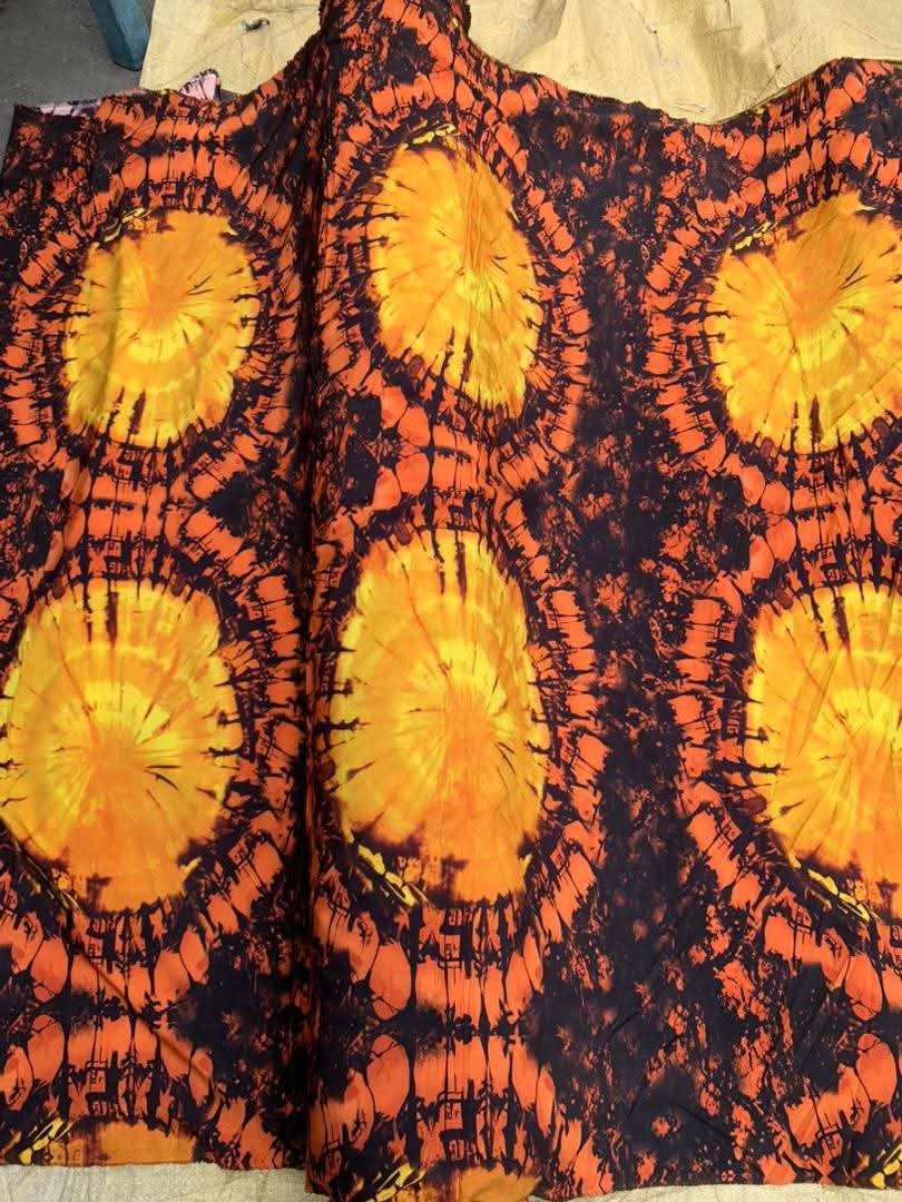 Tissu crêpes pour robes de femmes 4 yards_9