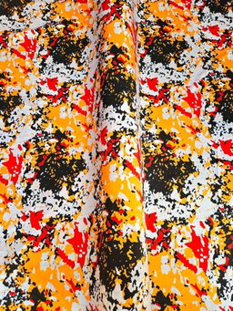 Tissu crêpes pour robes de femmes 4 yards