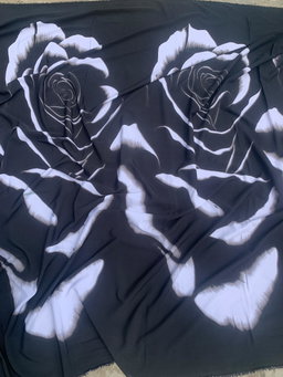 Tissu crêpes pour robes de femmes 4 yards