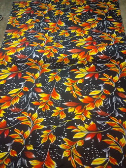 Tissu crêpes pour robes de femmes 4 yards