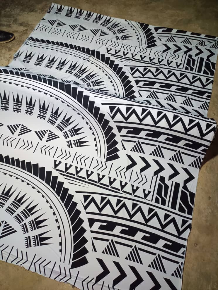 Tissu crêpes pour robes de femmes 4 yards_19