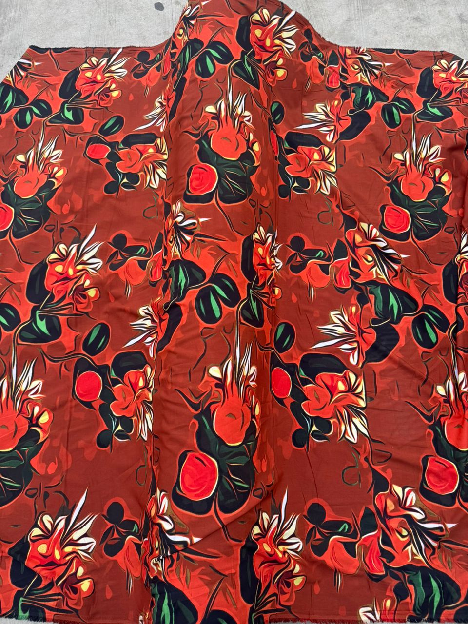 Tissu crêpes pour robes de femmes 4 yards_29
