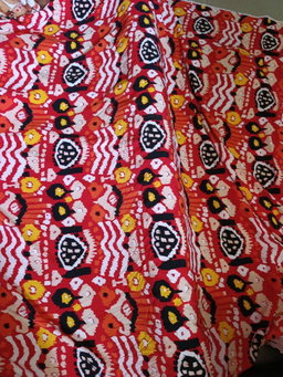 Tissu crêpes pour robes de femmes 4 yards