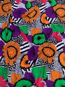 Tissu crêpes pour robes de femmes 4 yards