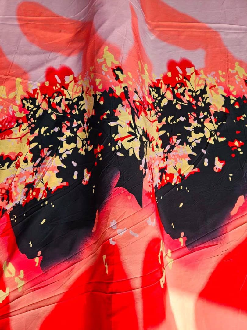 Tissu crêpes pour robes de femmes 4 yards_21
