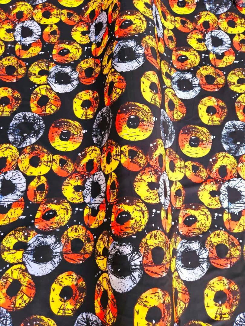 Tissu crêpes pour robes de femmes 4 yards_23