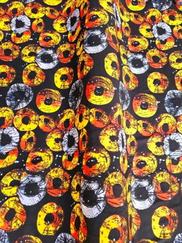 Tissu crêpes pour robes de femmes 4 yards