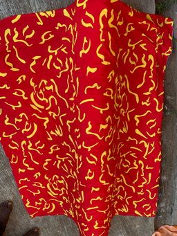 Tissu crêpes pour robes de femmes 4 yards