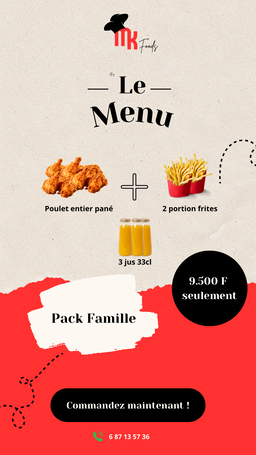 Poulet pané 