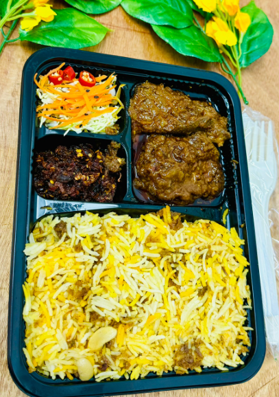 Biryani Bento ဒံပေါက်ကြက်သား_0