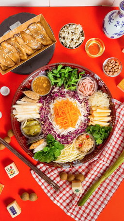 CNY 2025 Sneaky Yusheng 手工蔬果捞生