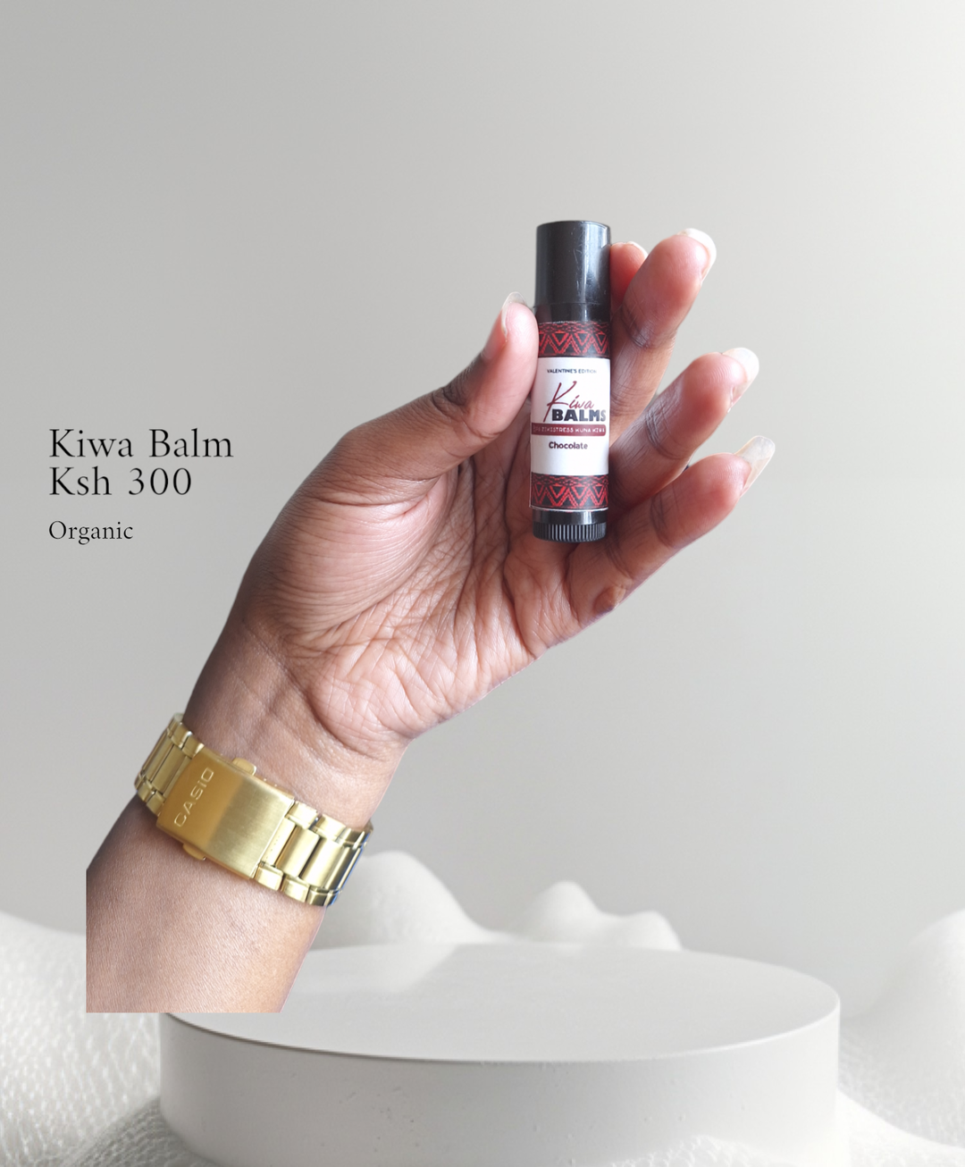Kiwa Organic Chocolate Lip Balm