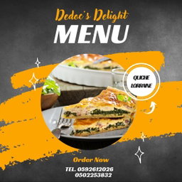 Advert flyer