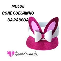 Viseira Coelhinho Rosa