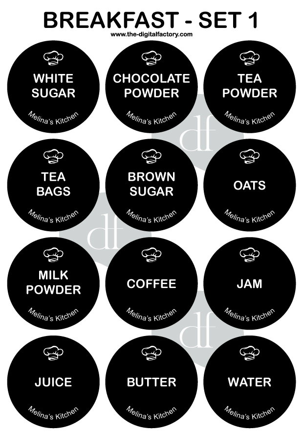Home & Kitchen Labels 3cm Diameter (Choose any 6 Categories - 72pcs)_2
