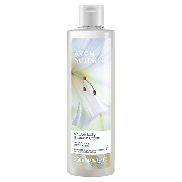 Senses White Lily Shower Crème 250ml_0