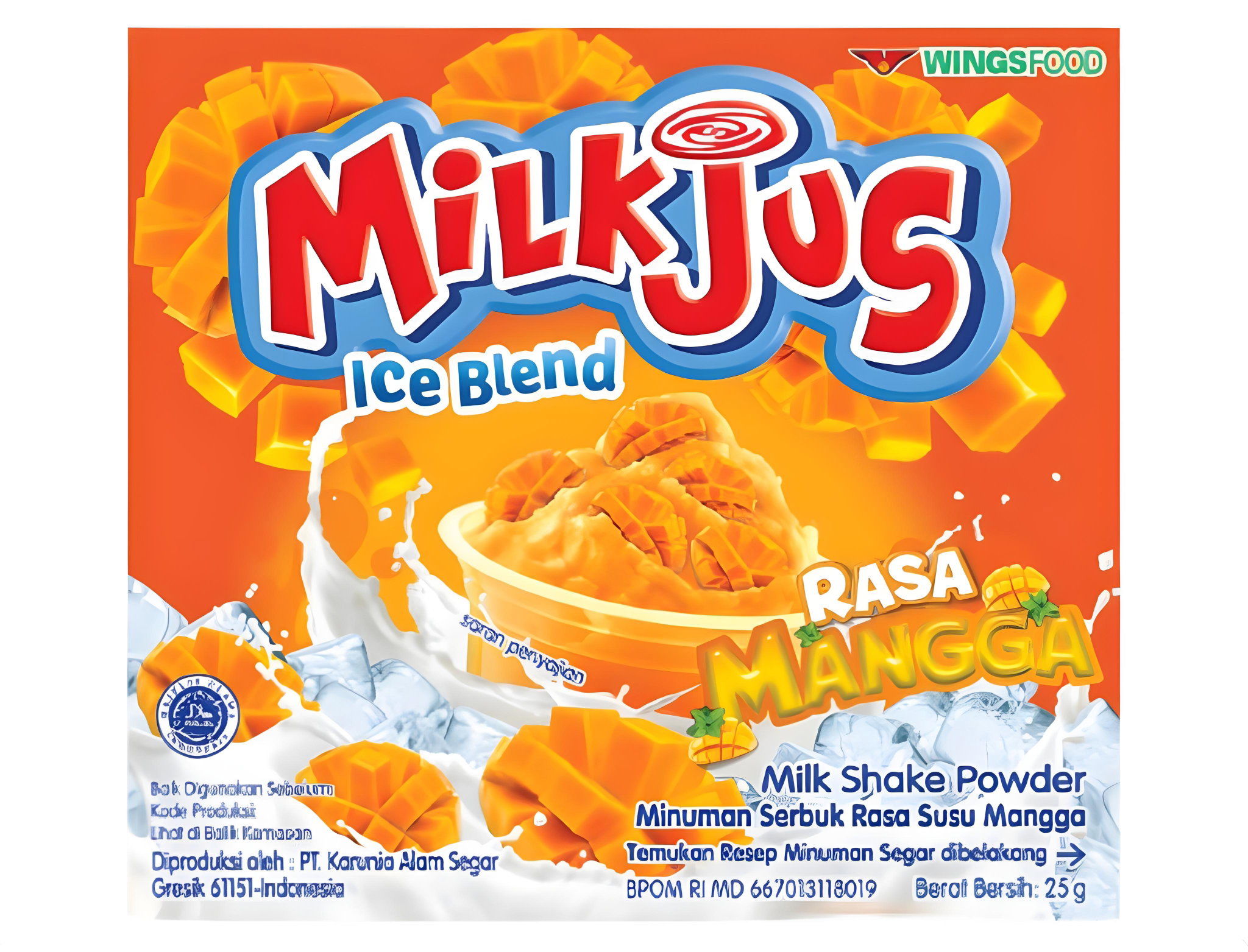 Milk Jus Ice blend kemasa. 1 renteng isi 10 Sashet _3