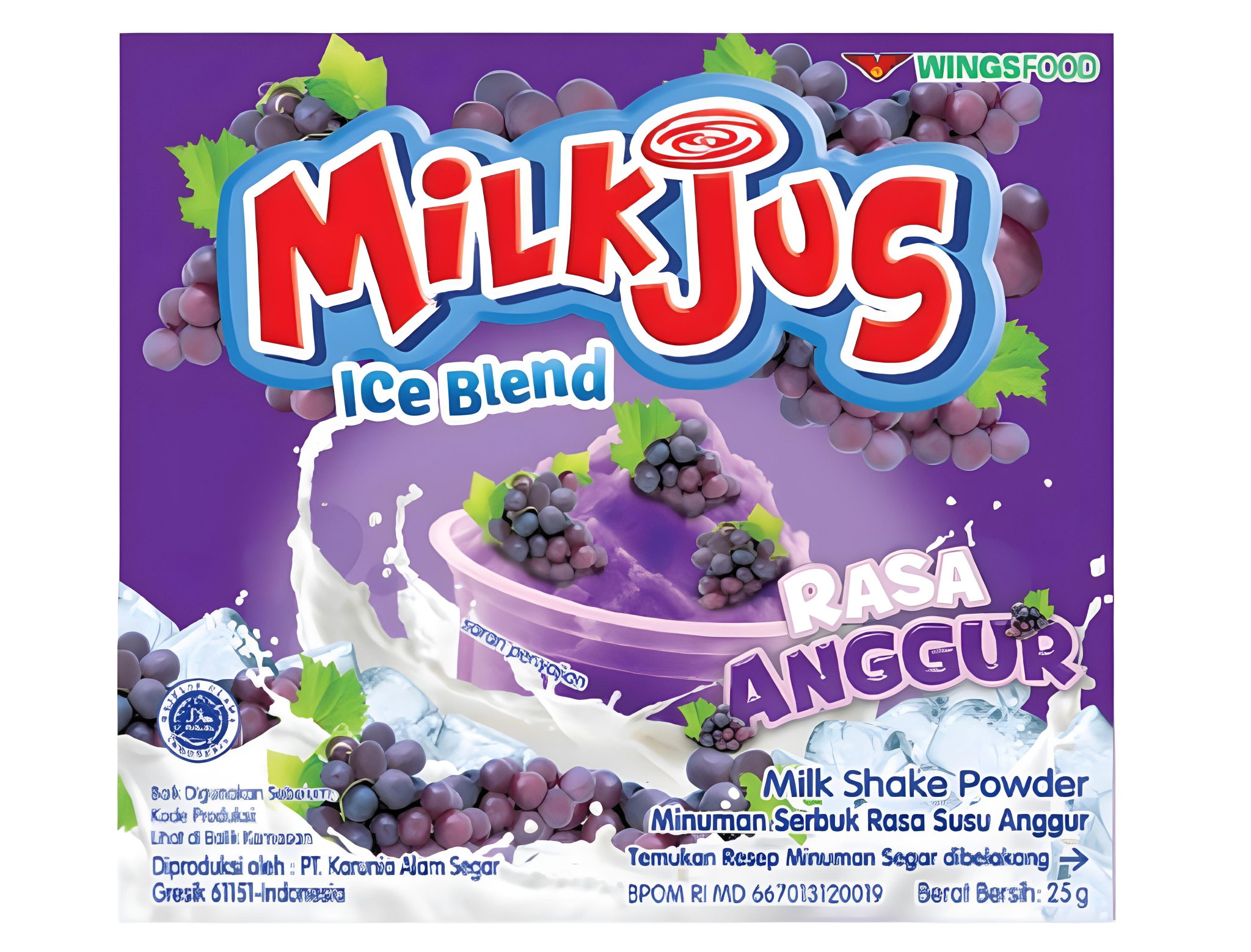 Milk Jus Ice blend kemasa. 1 renteng isi 10 Sashet _5