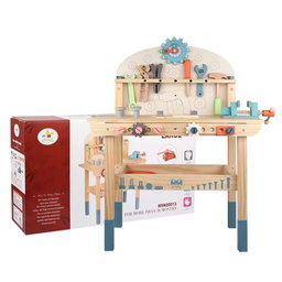 Large Wooden Tool set with accessories 