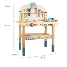 Large Wooden Tool set with accessories 