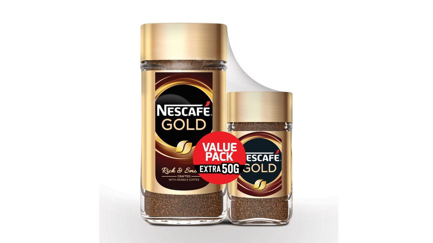 Nescafe Gold Pure Soluble Coffee 200g + 50g _0