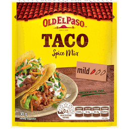 Old El Paso Tacos Spice Mix -  Mild 30g