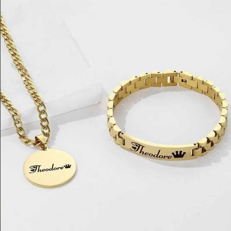 Collier+Bracelet Homme_1
