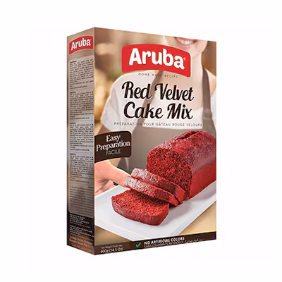 ARUBA RED VALVET CAKE MIX 400G_0