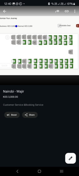 Customer Service &Booking Service 