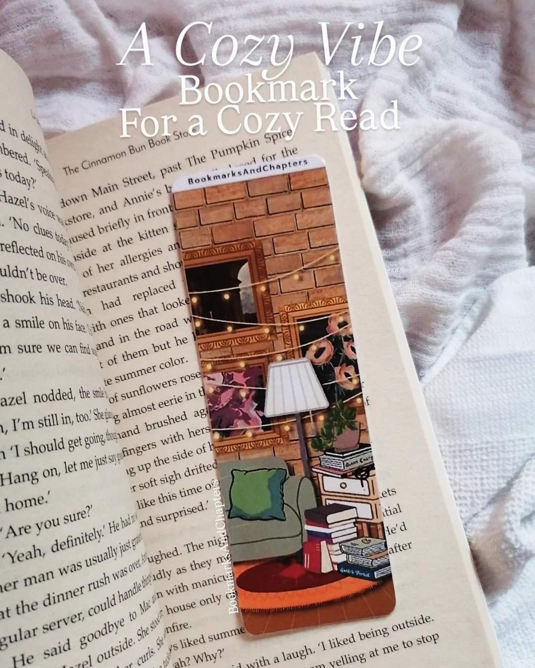 The Cozy Vibe Bookmark