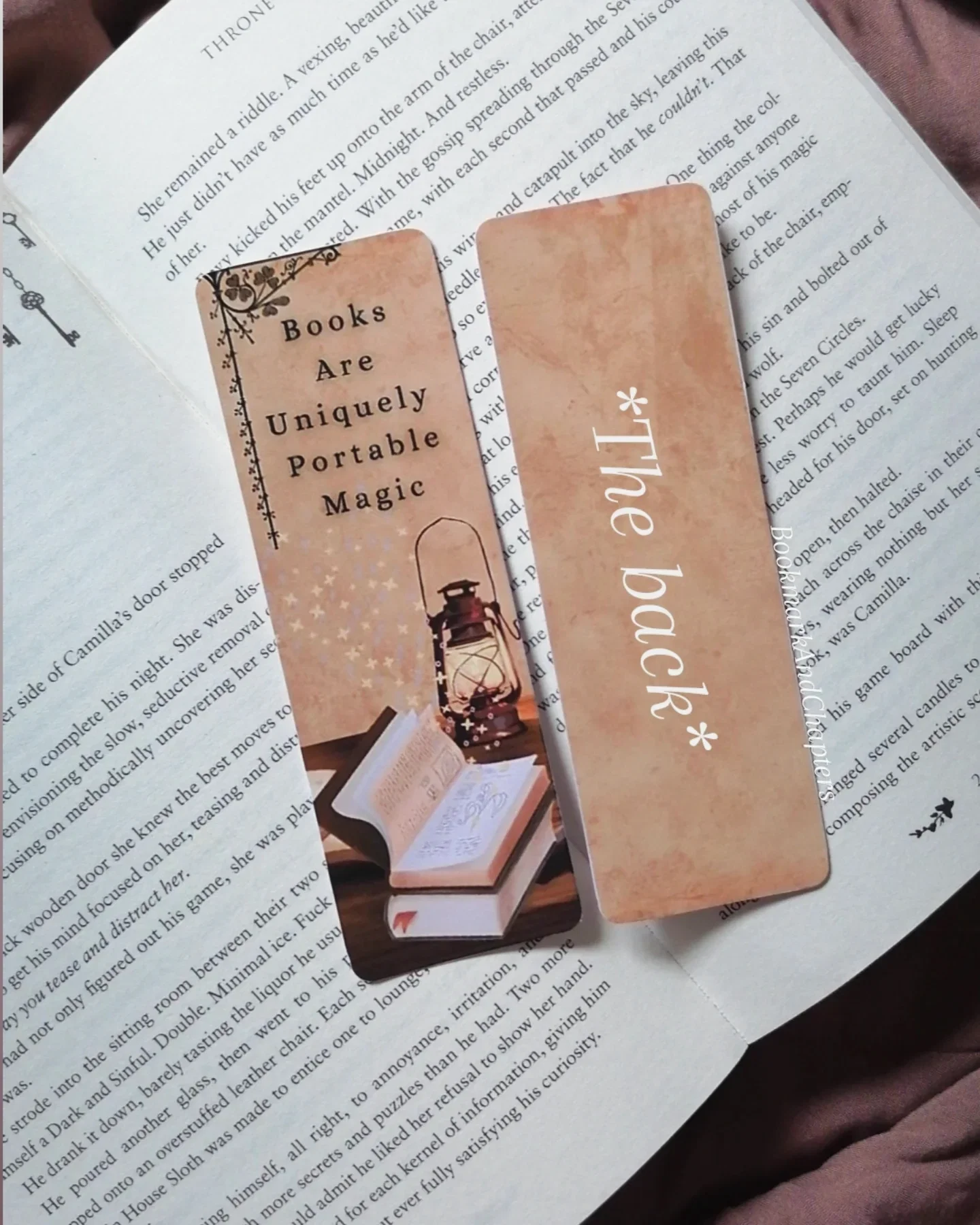 Dark Academia Theme Bookmark_4