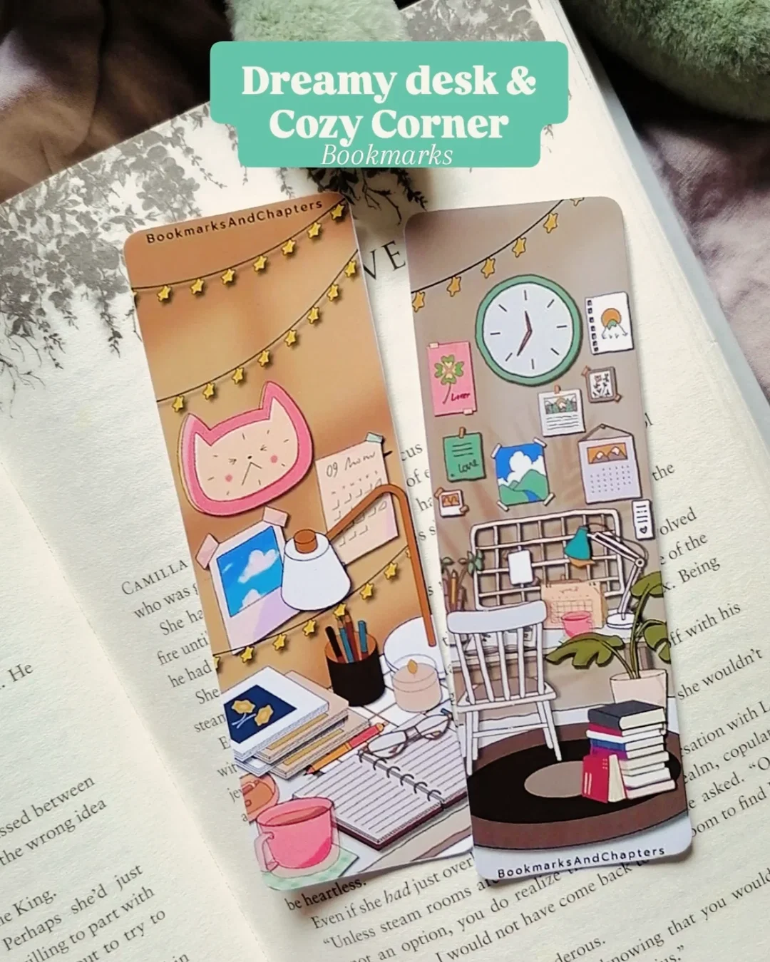 Dreamy Desk & Cozy Corner Bookmarks
