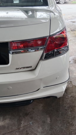 honda accord TAO 2008-2013 reflector chrome molding lower tail light eyebrow trim