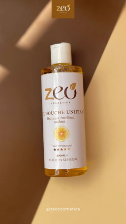 Gel douche unifiant 