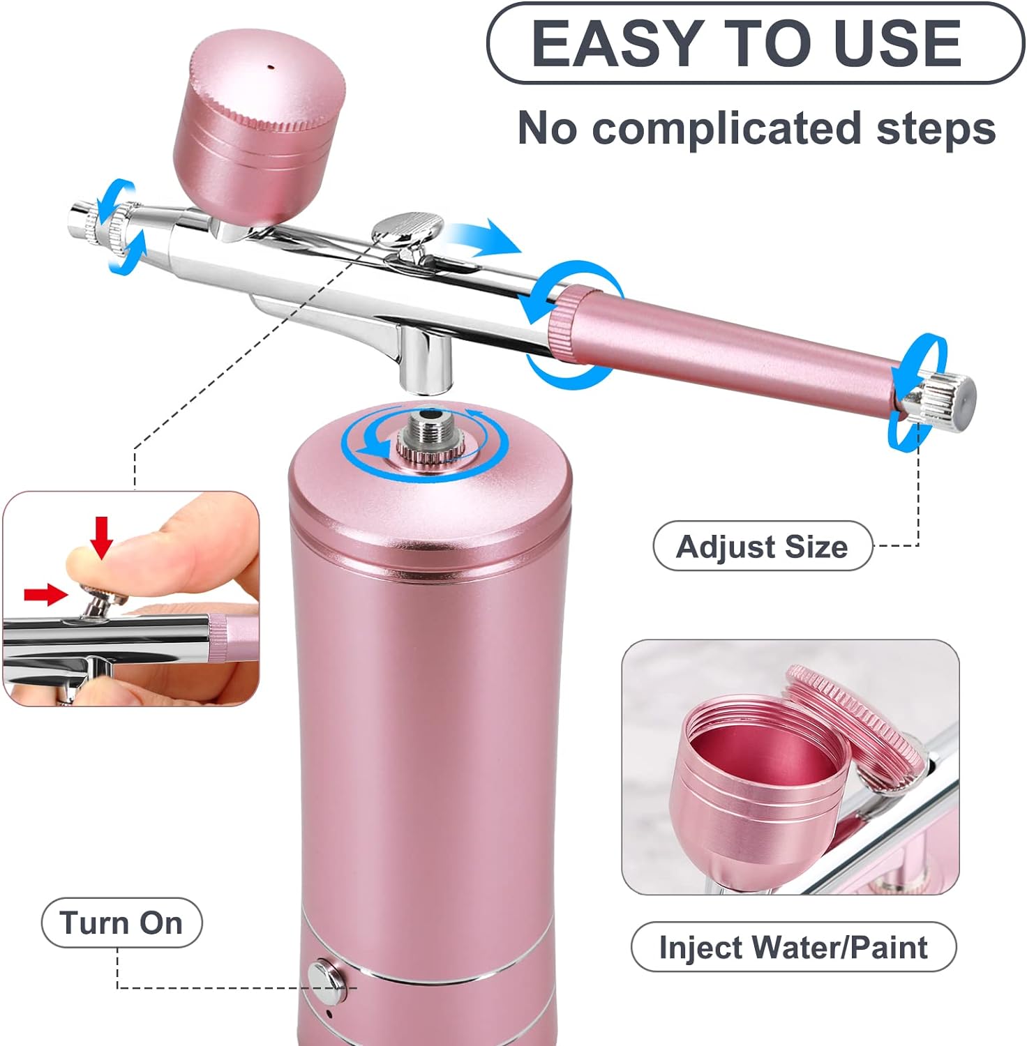 Portable Cake Decorating Air Brush Kit_1