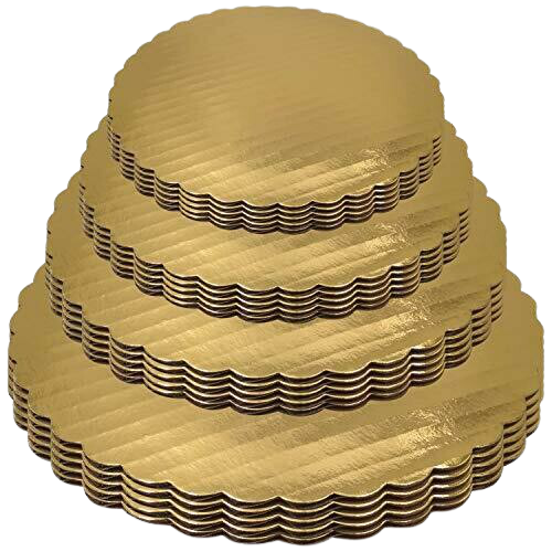 GREASE PROOF GOLD CIRCLE CAKE BOARDS_0