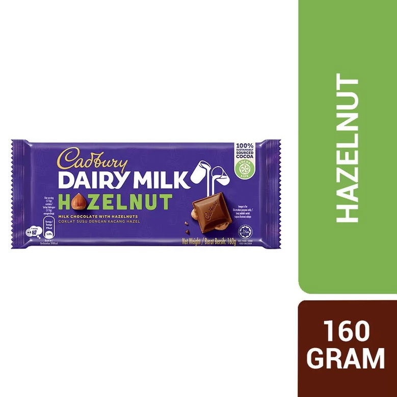 Dairy milk Cadbury Hazelnut 160g