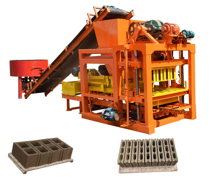 QT4-26C Semi-Automatic Block Making Machine