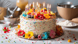 Gâteau d'anniversaire 