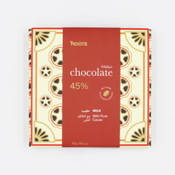 Roots Dark Milk Chocolate 45% 65g