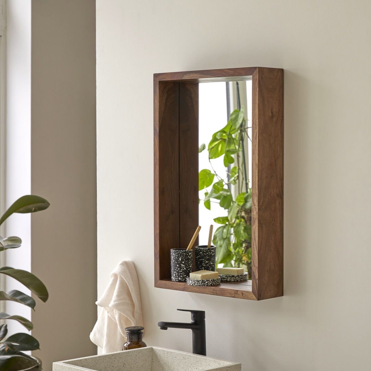 Miroirs décore Bois _2