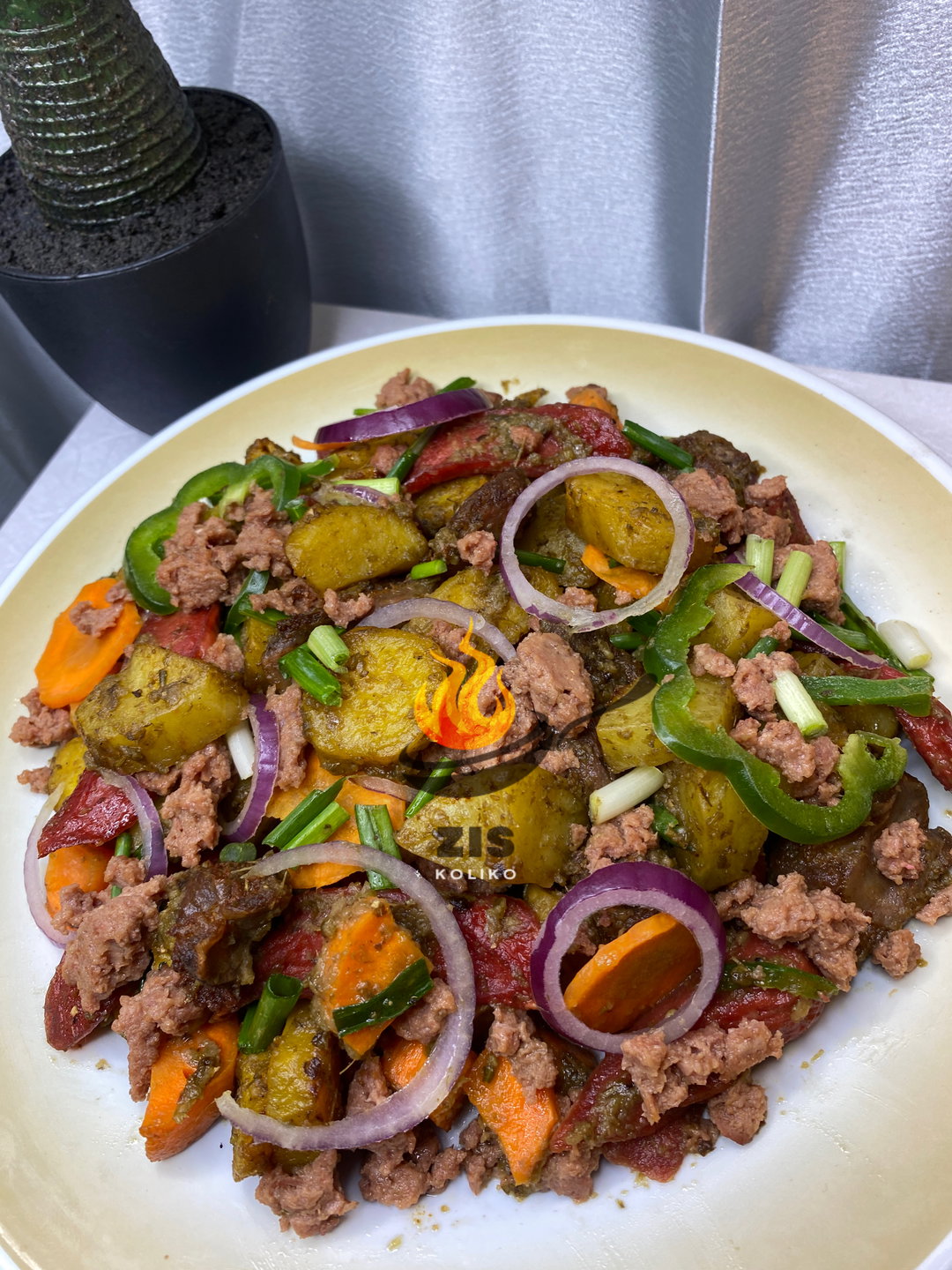 Special ZI fried potatoes 