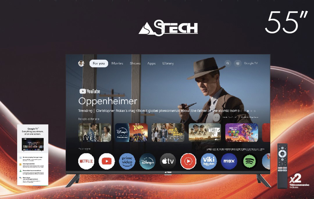 Google Tv Astech 55" 4k UHD_1