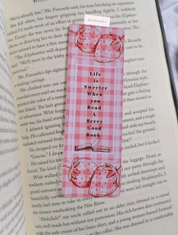 Pink Aesthetic Bookmark