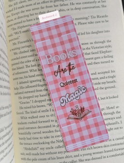 Pink Aesthetic Bookmark